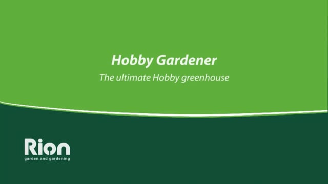 Hobby Gardener™  Resin 8x6x8.ft Twin-Wall Hobby Pro Greenhouse
