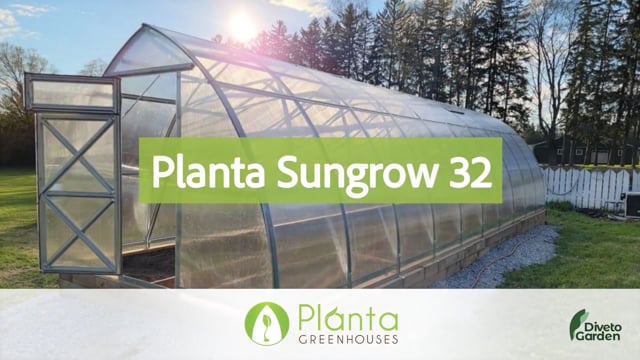Sungrow 32™ 10x8x32.ft Greenhouse