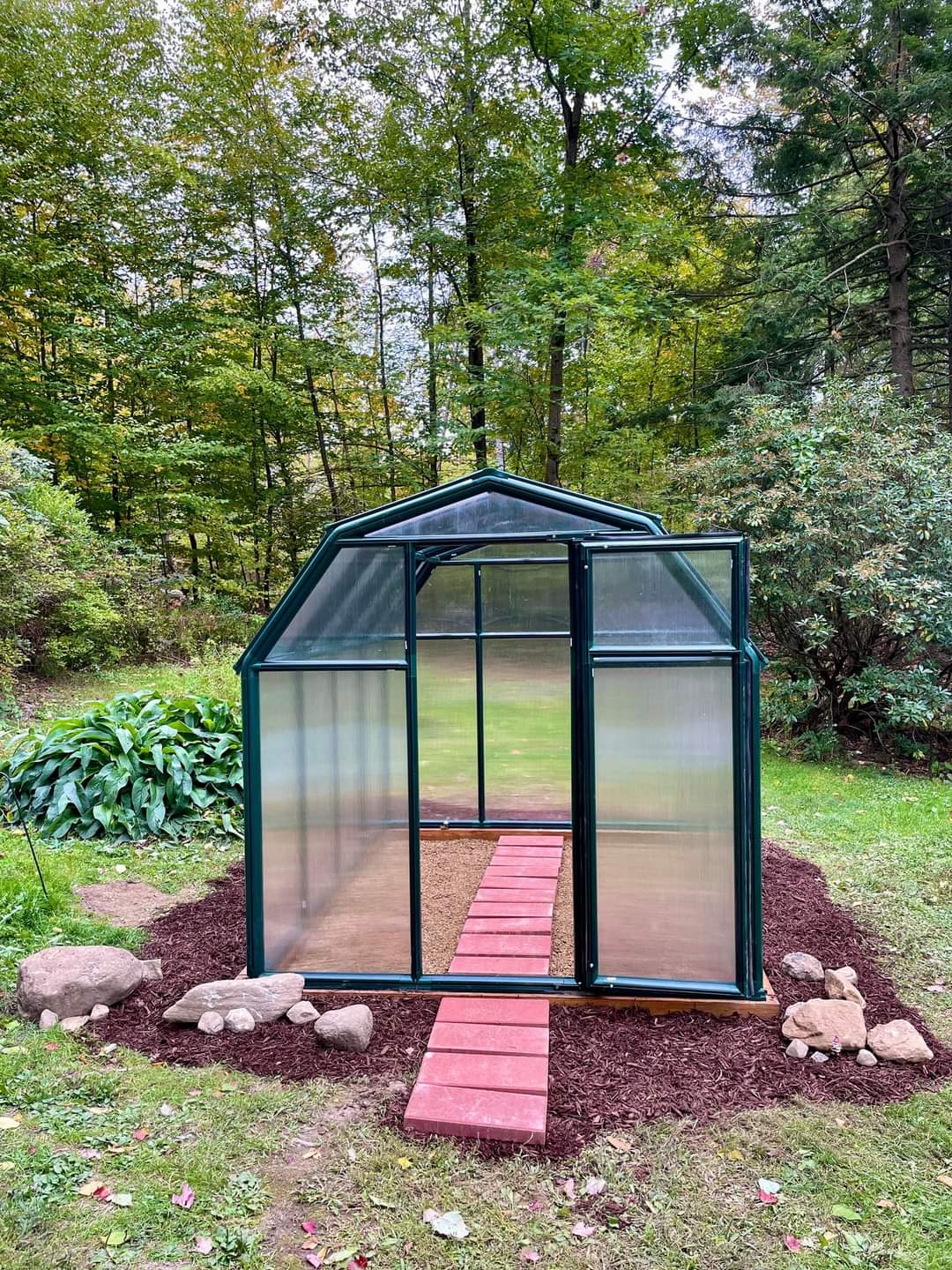 EcoGrow 2™ 6x6x8.ft Twin Wall Greenhouse - Dive To Garden