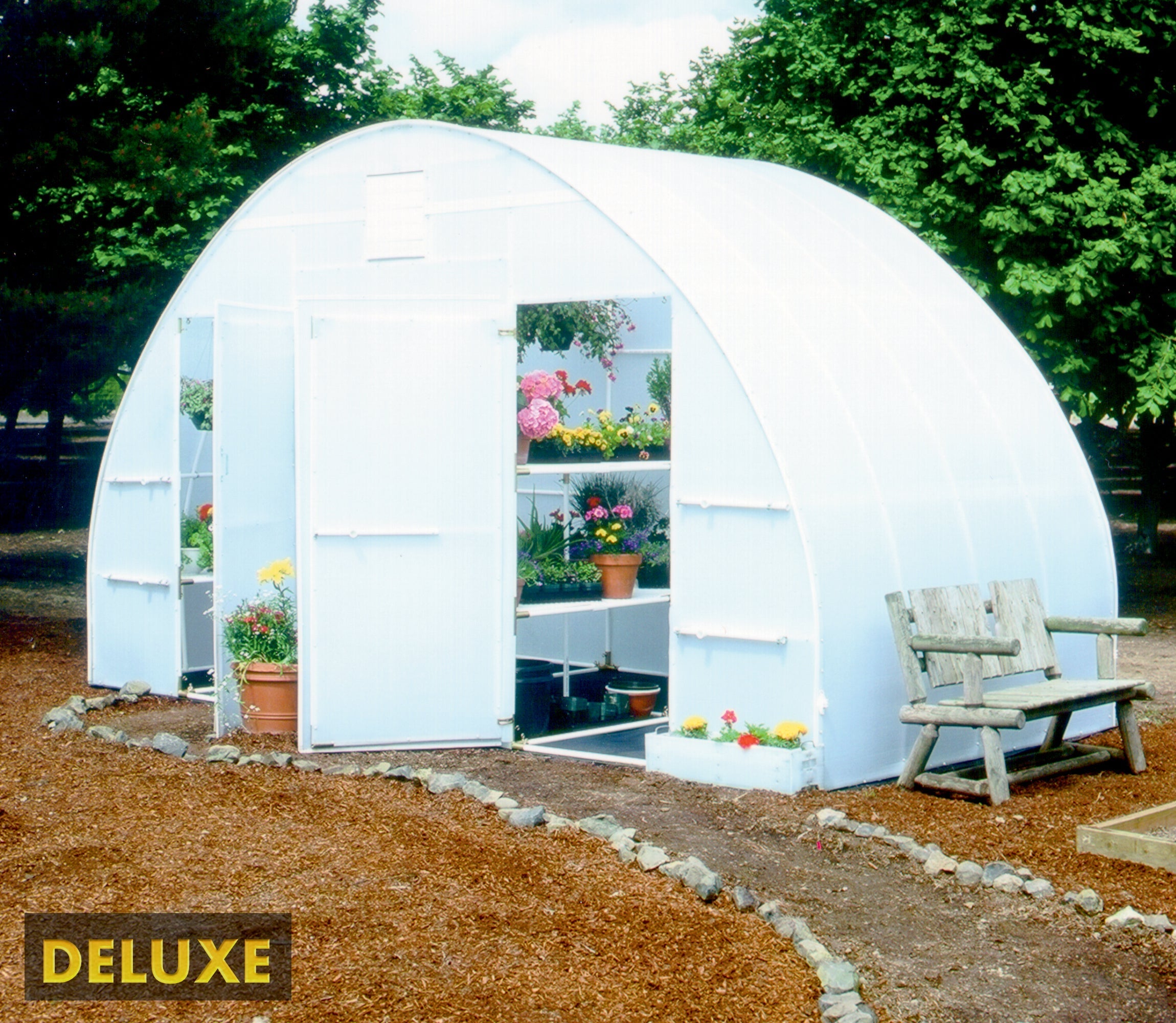 Conservatory™ 16x10x16.ft Educational  Greenhouse - Dive To Garden
