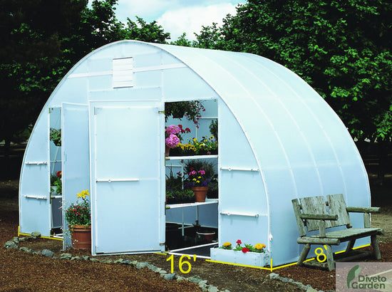 Conservatory™  16X10X8 Educational Greenhouse - Dive To Garden