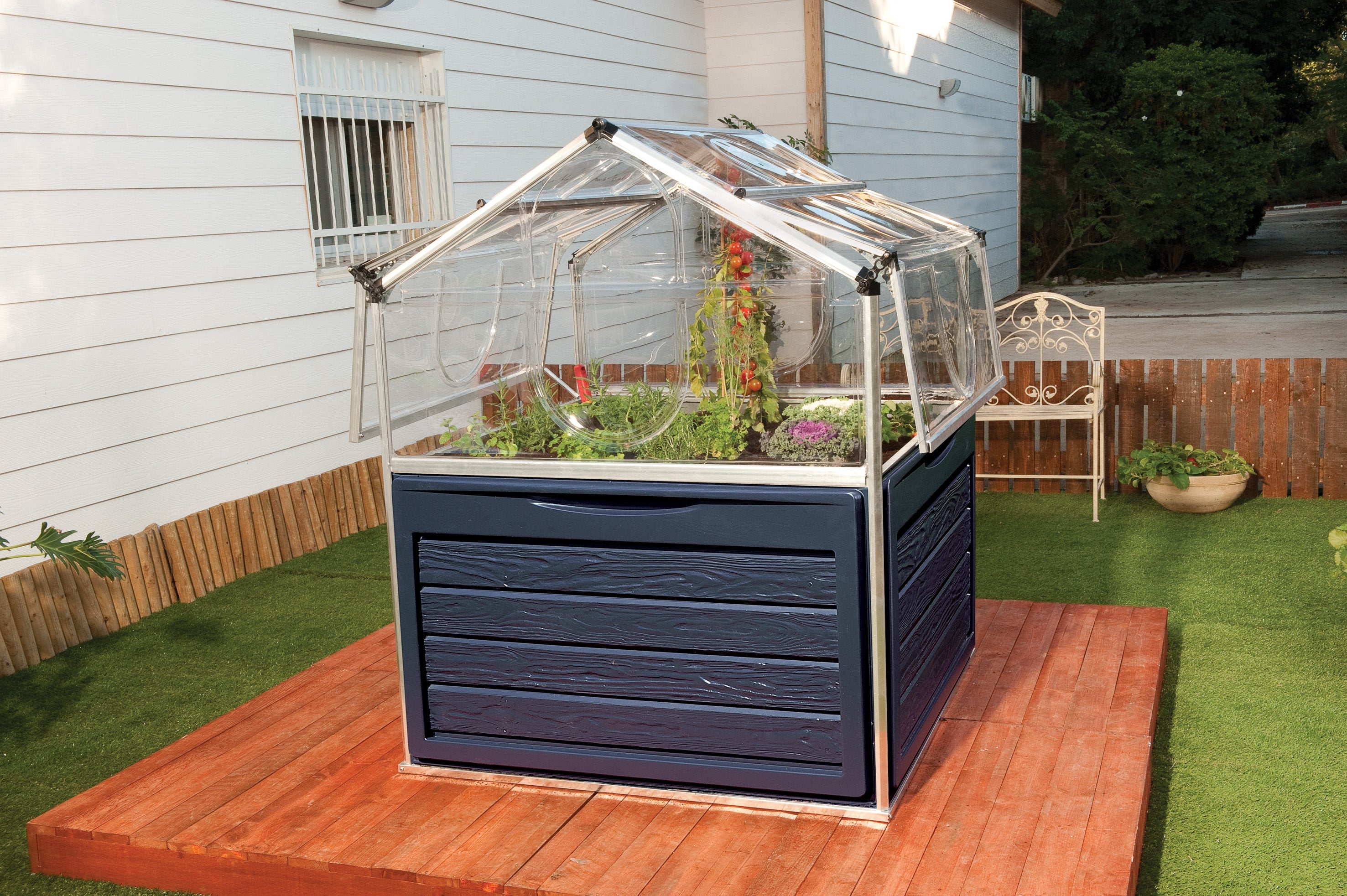 Plant Inn™ 4X4X4 Balcony Greenhouse - Dive To Garden