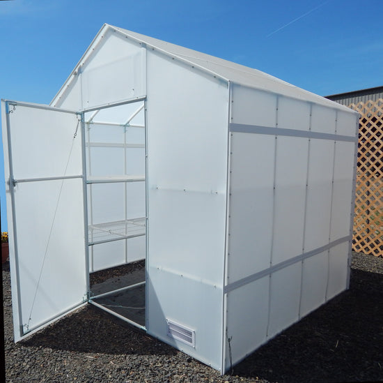 Garden Master™ 8x8x24.ft Heat Efficient Greenhouse - Dive To Garden