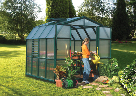 Grand Gardener 2™  Resin 8x8x8.ft Greenhouse - Dive To Garden