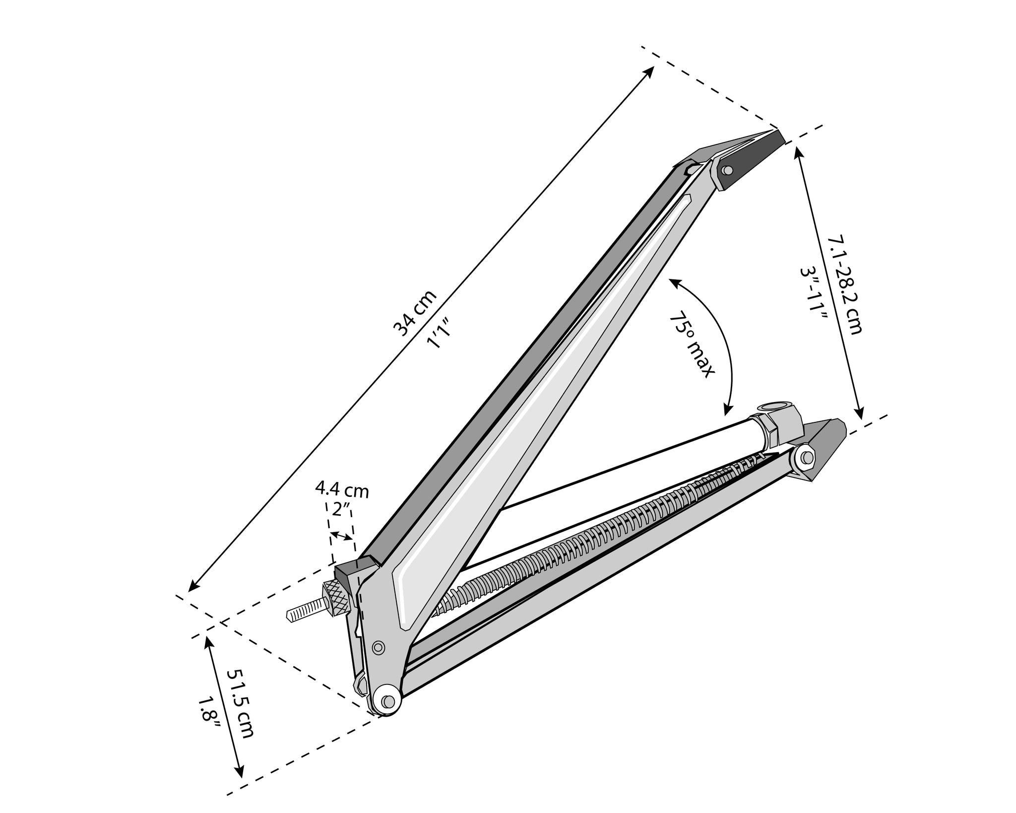 Automatic Roof Vent Opener for Palram-Canopia® Greenhouses - Dive To Garden