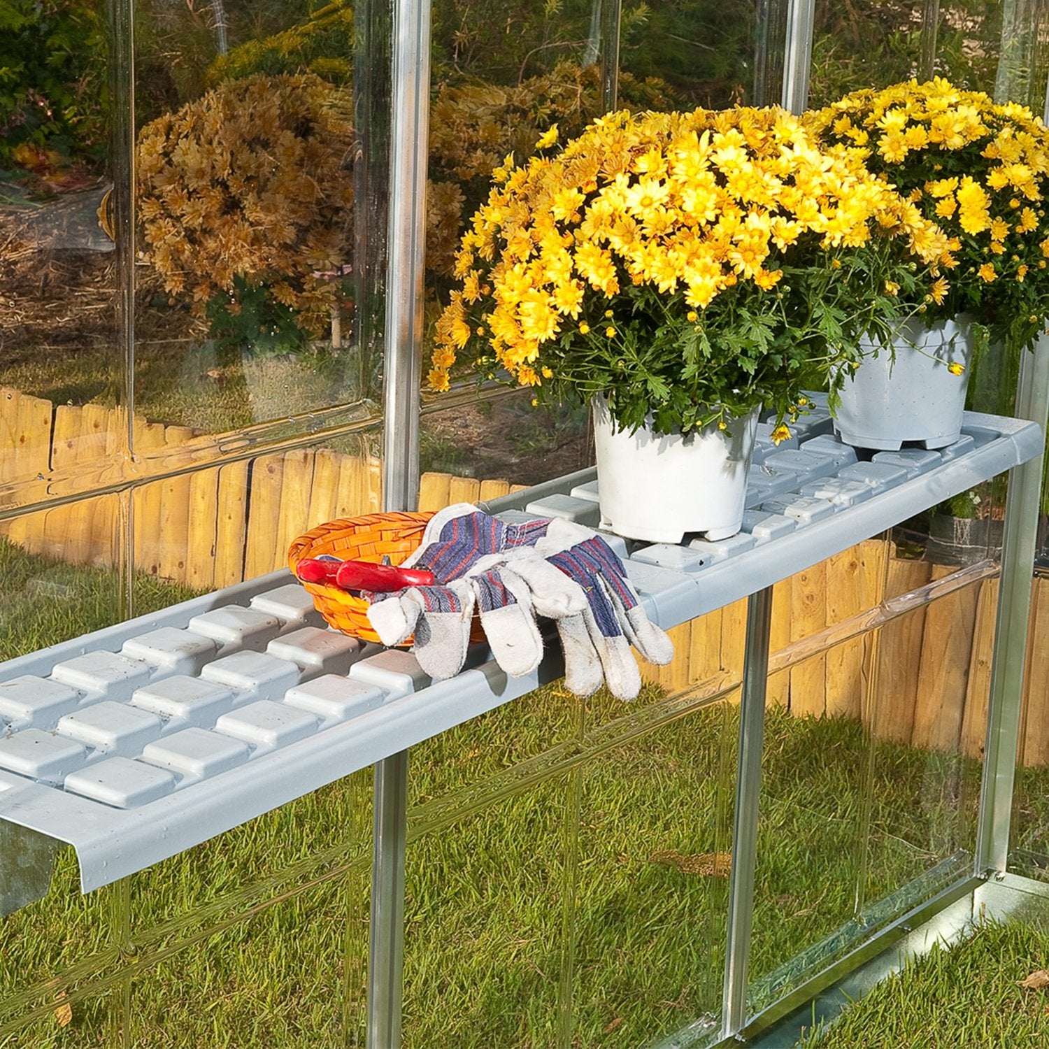 Twin Shelf Kits for Palram-Canopia® Greenhouses - Dive To Garden