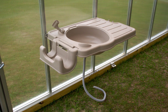 Outdoor Sink For MONT™ Greenhouses - Dive To Garden