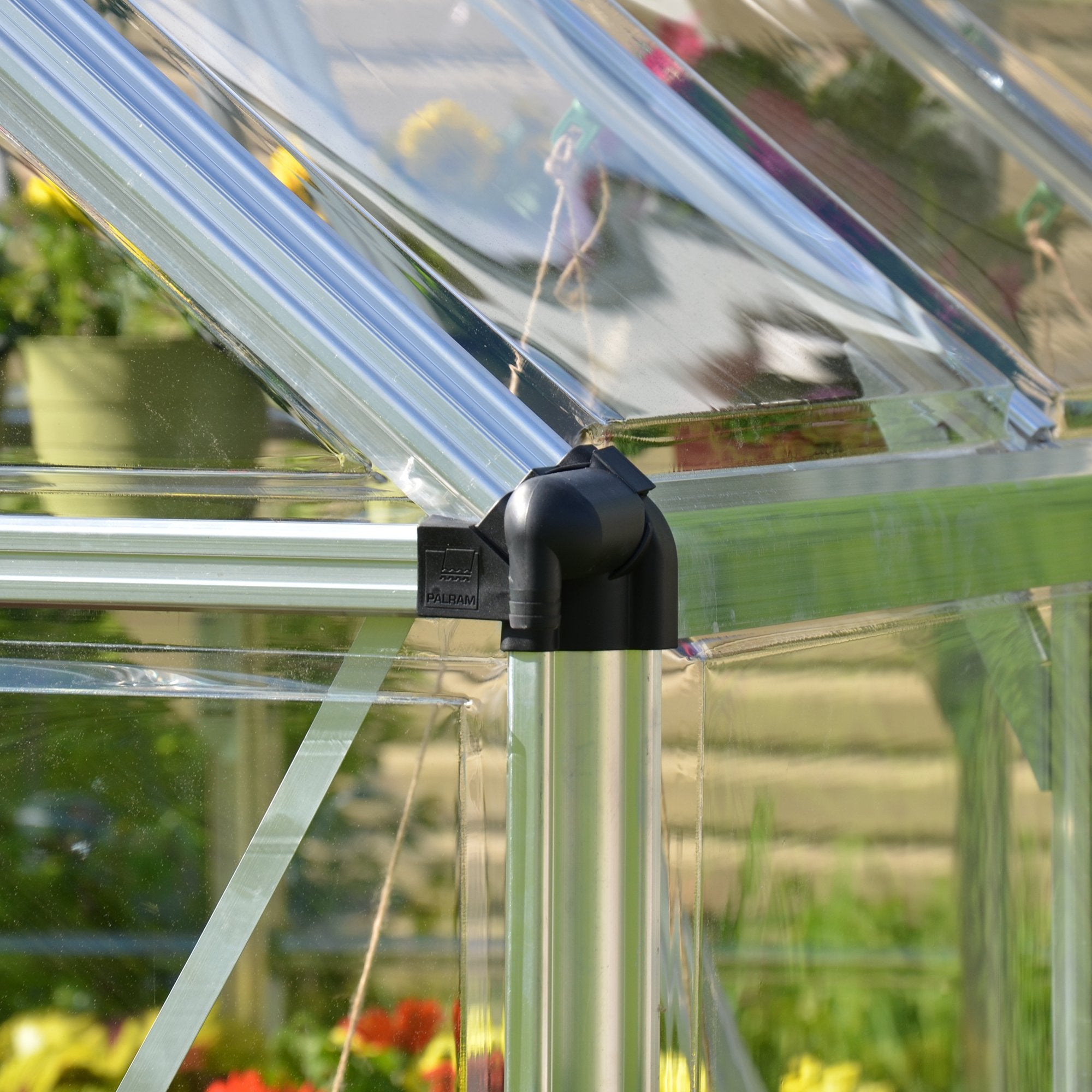 Snap&Grow™ 8x8x16.ft Clear Wall Greenhouse - Dive To Garden