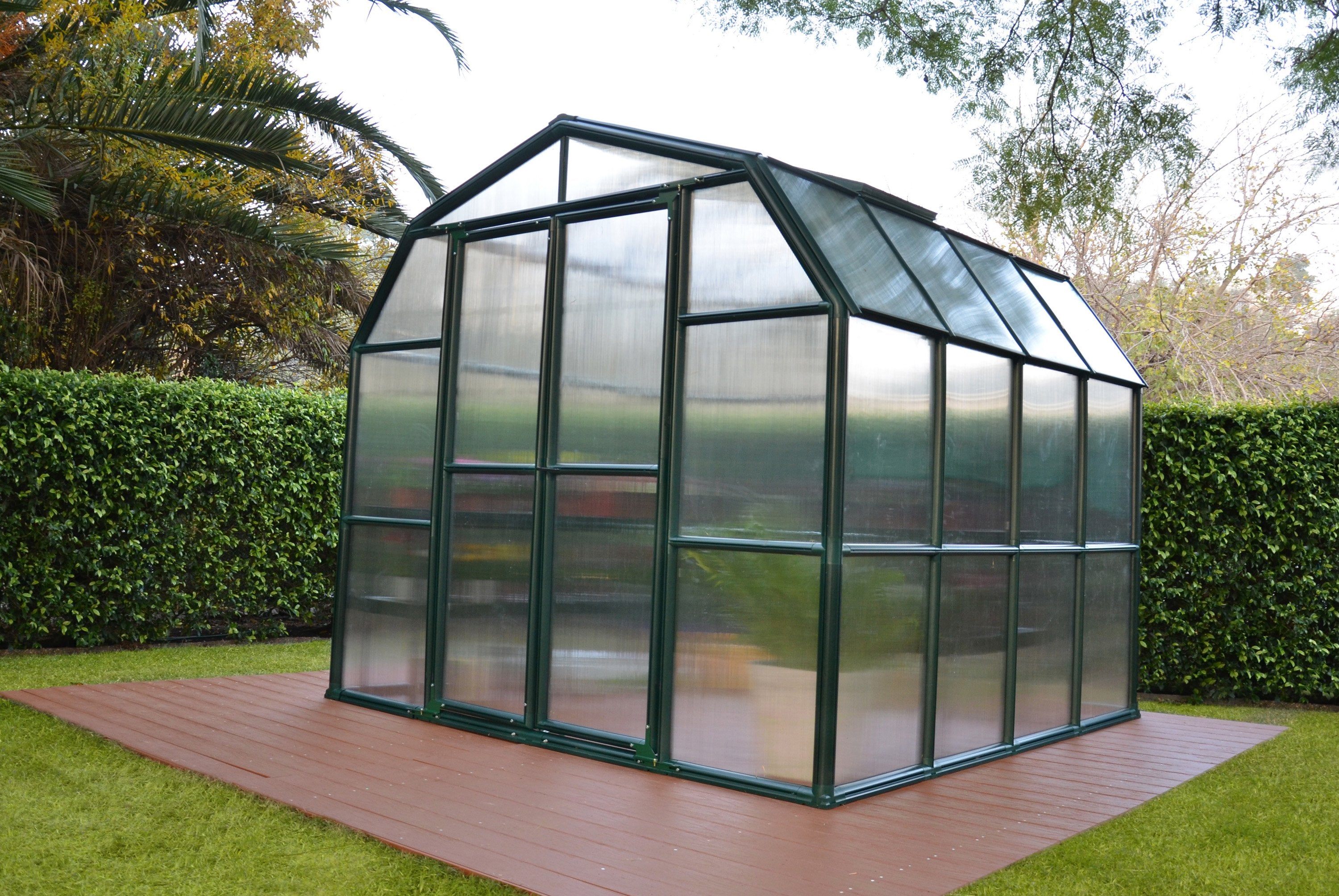 Grand Gardener 2™  Resin 8x8x8.ft Greenhouse - Dive To Garden