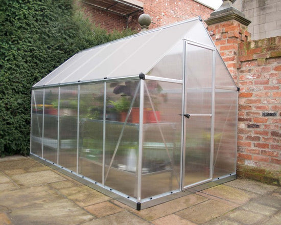 Mythos™ 6x6x10.ft Twin Wall Greenhouse - Dive To Garden